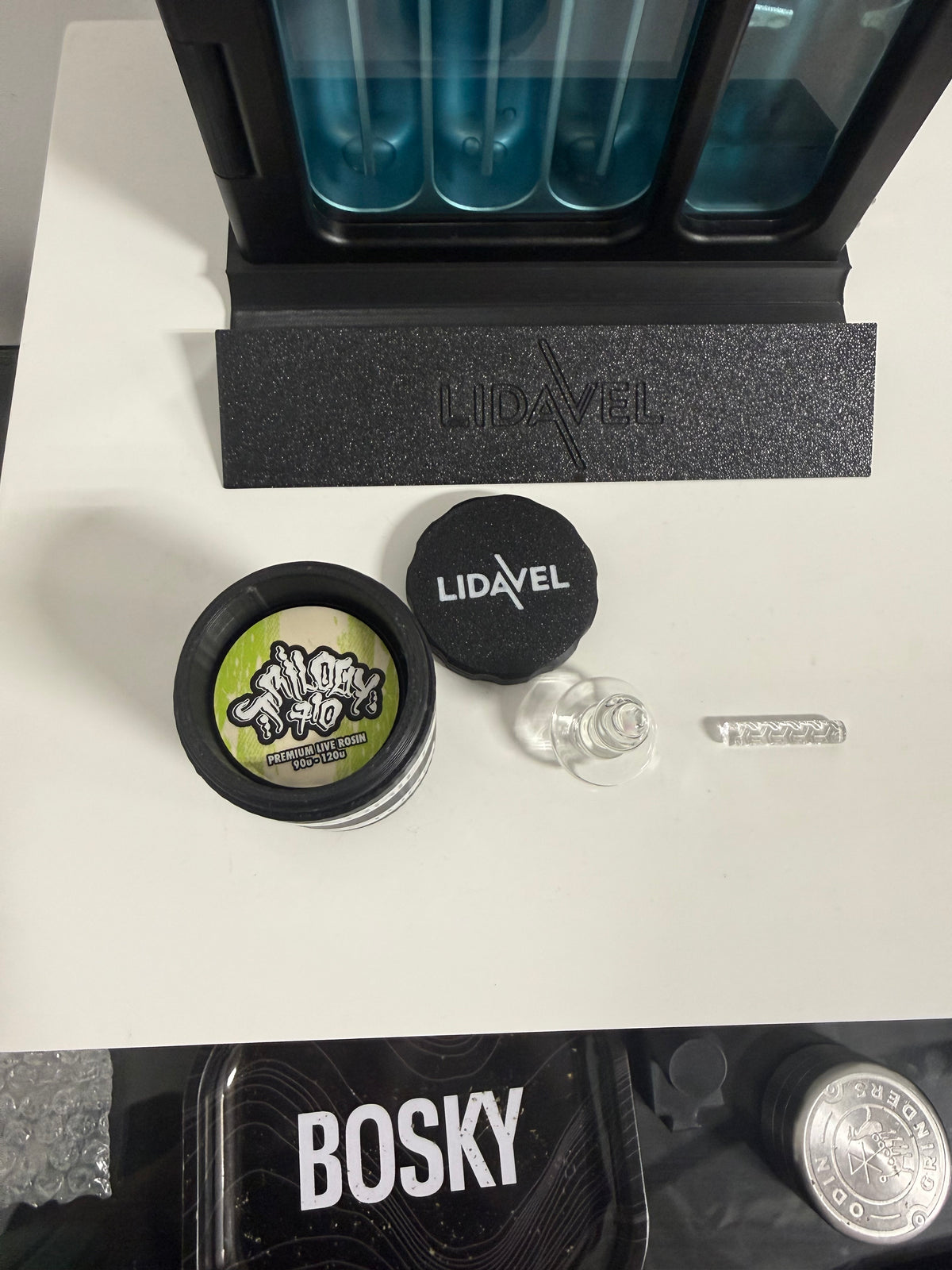 Quartz & Opal Pillar-Cap-PocketJar Canny Set
