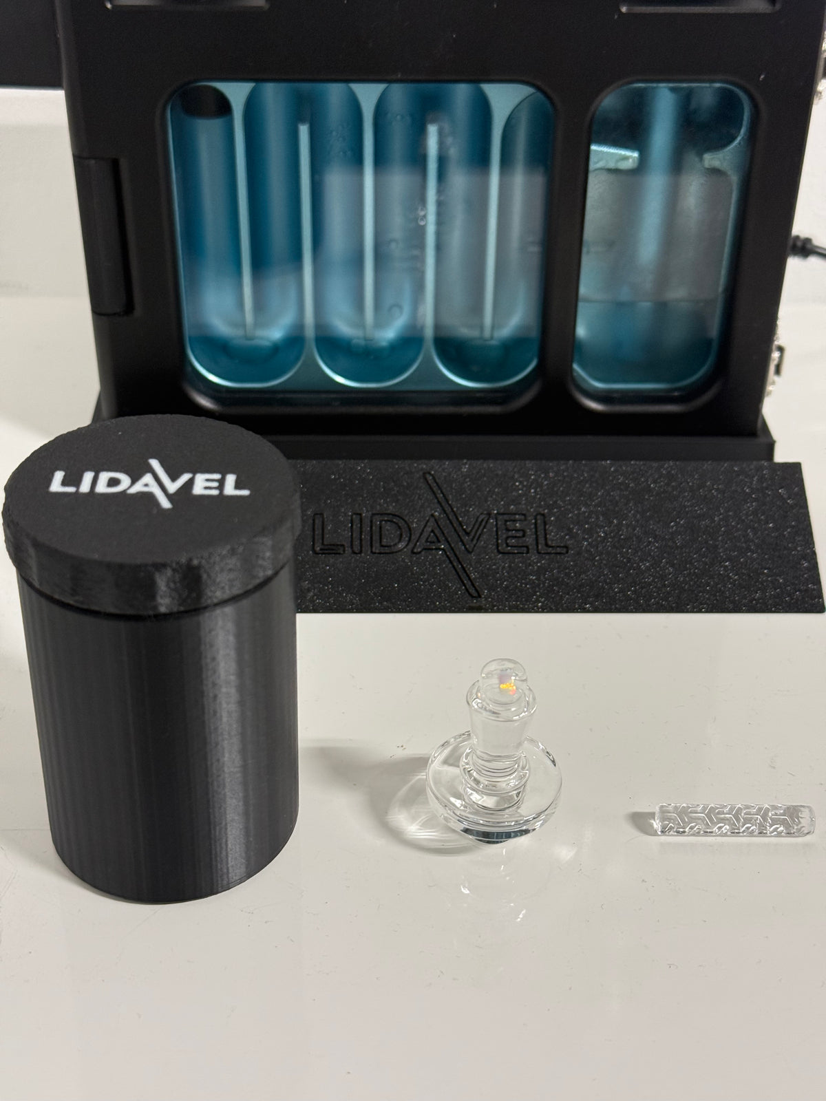 Quartz & Opal Pillar-Cap-PocketJar Canny Set